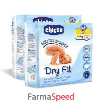 chicco pann dry fit taglia midi 21 pezzi