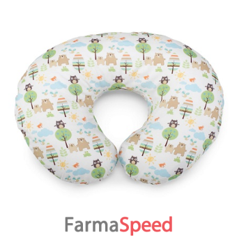 chicco boppy pillow cotton slipcover honeybear