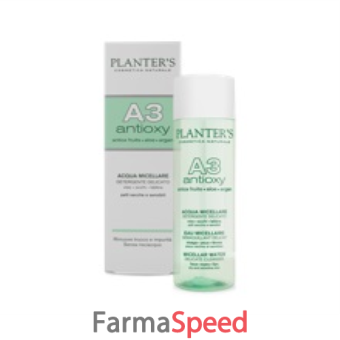 planters 3a acqua micellare detergente 200 ml