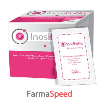 inosifolia integratore alimentare per gravidanza ed allattamento 20 buste confezione 50 g