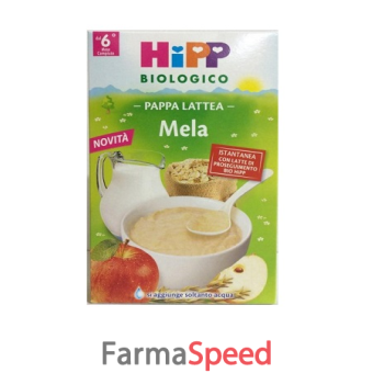 hipp biologico pappa lattea mela 250 g