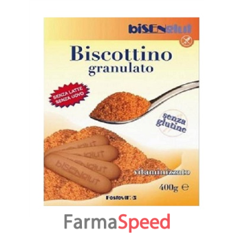 bisenglut biscotto granulare senza glutine 400 g
