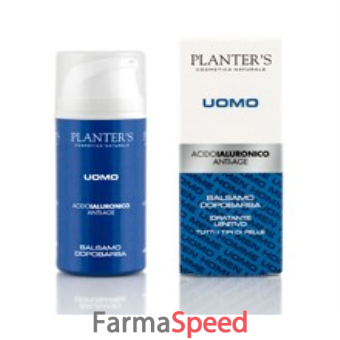 planters dopo barba uomo a base di acido ialuronico 100 ml