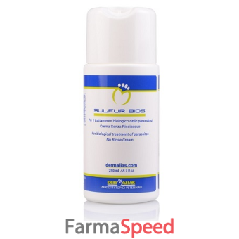 dermalias sulfur bios crema antiparassitaria 250 ml