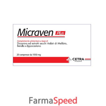 micraven plus 20 compresse da 1030 mg