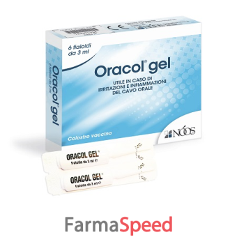 oracol gel 6 fiale 3 ml