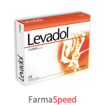 cerotto levadol per muscoli e articolazioni 9x14cm 5 pezzi