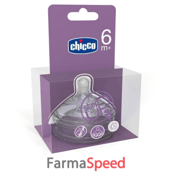 chicco tettarella stepup new 6m+ flusso veloce