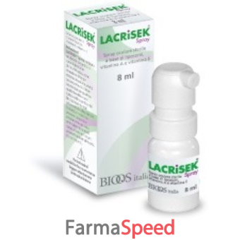 lacrisek soluzione oftalmica spray 8 ml
