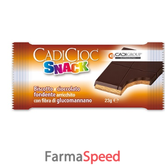 cadicioc snack fondente 1 barretta monoporzione