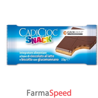 cadicioc snack latte 1 barretta monoporzione