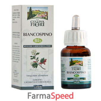 biancospino bio estratto idroalcolico senza glutine 50 ml