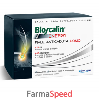 bioscalin energy anticaduta uomo 10 fiale