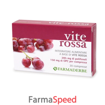 vite rossa 30 compresse