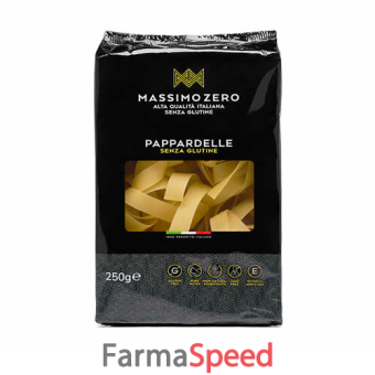 massimo zero pappardelle senza glutine 250 g