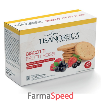 biscotti frutti rossi 20x7,5 g