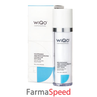 wiqo crema nutriente ed idratante pelli secche viso 50 ml