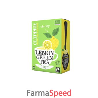 clipper te' verde al limone 20 filtri bio 40 g