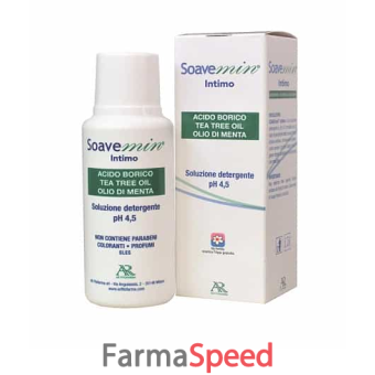 soavemin intimo soluzione detergente ph4.5 flacone 250 ml