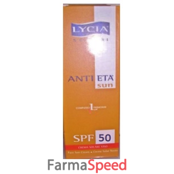 lycia crema solare anti/age fp50 50 ml
