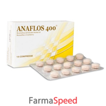 anaflos 400 15 compresse 400 mg