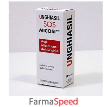 antimicotico unghiasil sos micosi in flacone di vetro 5 ml con pennello applicatore + astuccio