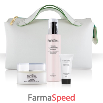 euphidra phs crema idratante antiox ricca 40ml + tonico illuminante 200ml + maschera esfoliante 20ml