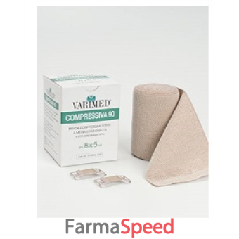 benda elastica varimed compressione forte estensibilita' 90% 10x500 cm