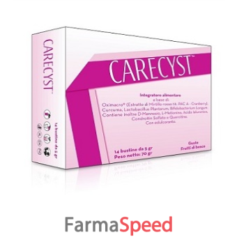 carecyst 16 compresse divisibili da 1300 mg