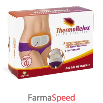 thermorelax cerotto dolori mestruali 3 pezzi