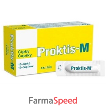 proktis-m supposte 10pz 2g