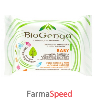 biogenya salviettina baby cotone 20 pezzi