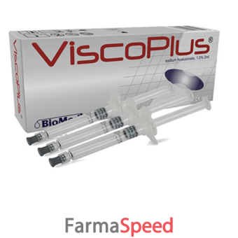 viscoplus siringa preriempita 1% acido ialuronico trattamento artrite e diartrosi 2 ml