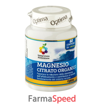 colours of life magnesio citrato 60 compresse 1200 mg