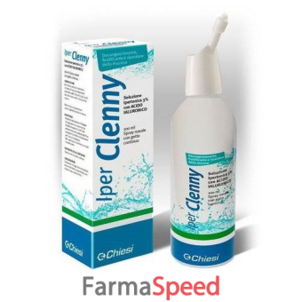 iper clenny spray nasale erogazione continua soluzione ipertonica con acido ialuronico 100 ml