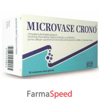 microvase crono 30 compresse 30 g