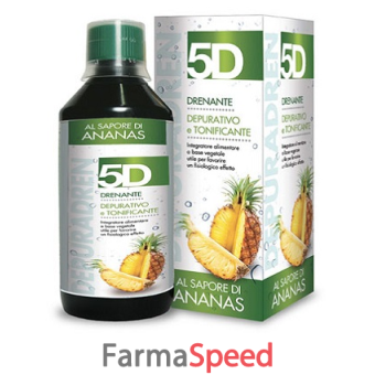 5d sleeverato ananas 500 ml