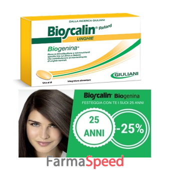 bioscalin unghie compresse anniversario 30 compresse