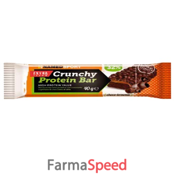 crunchy proteinbar choco brownie 1 pezzo 40 g