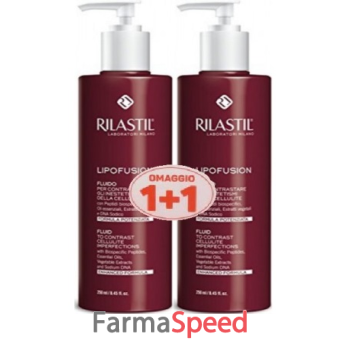 rilastil lipofusion fluido 250 ml doppio pacco