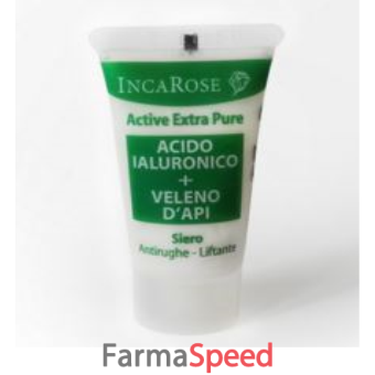 incarose active extra pure acido ialuronico + veleno api