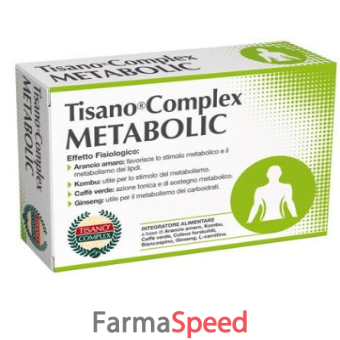 metabolic tisano complex 30 compresse