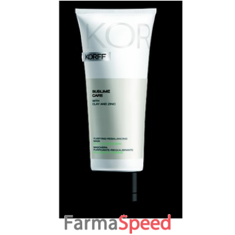 korff sublime c maschera purificante