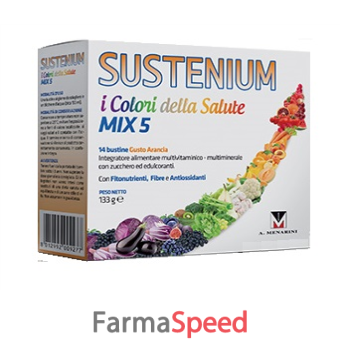 sustenium colori della salute mix 5 14 bustine
