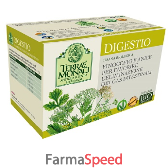 terrae monaci digestio tisana bio 20 filtri da 1,5 g