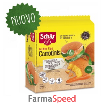 schar carrotinis merendine 4 x 50 g