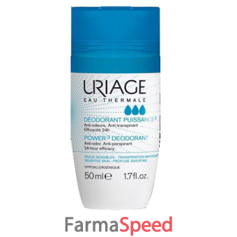 uriage deo power3 roll on 50 ml
