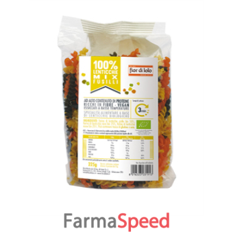 fusilli di lenticchie mix bio