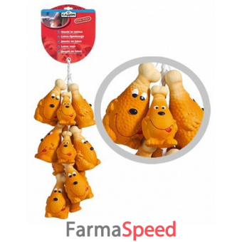 treccia latex coscia pollo