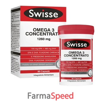 swisse omega 3 concentrato 60 capsule